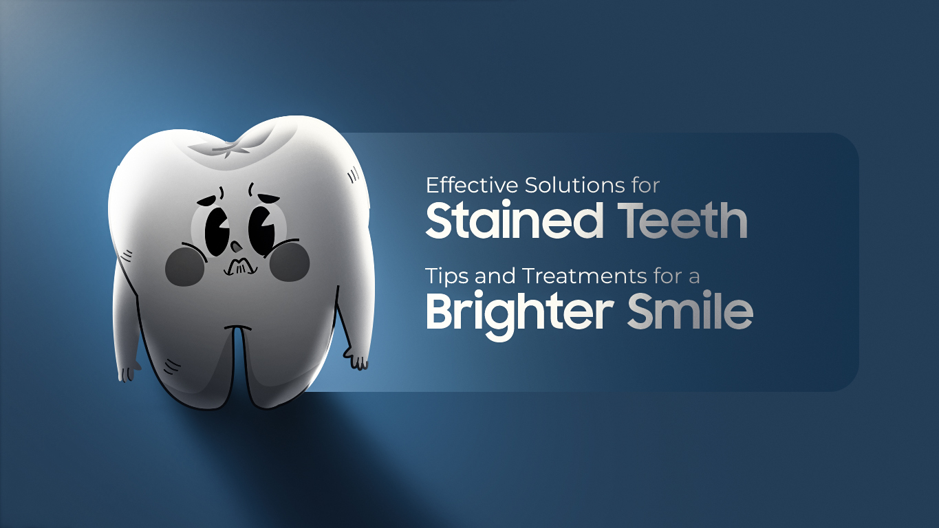 Stained teeth